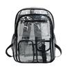 Clear Backpack for Girls Boys Waterproof Heavy Duty Transparent Bookbag Large Capacity See Through Backpack for Work School Travel