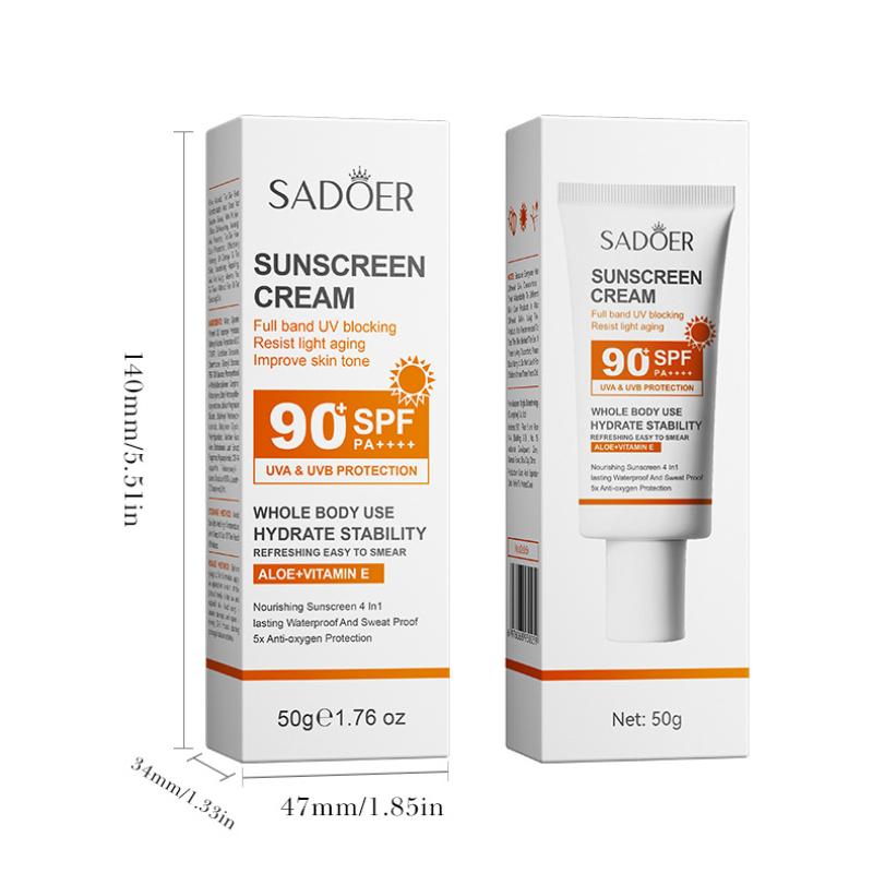 Солнцезащитный крем SADOER Clear Anti-Light Old Refreshing Anti-UV Sunscreen