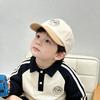 Шляпа-уточка для малыша Весна/Лето 2026: Кепка с коротким козырьком для мальчиков и девочек, универсальная модная шляпа от солнца для младенцев.