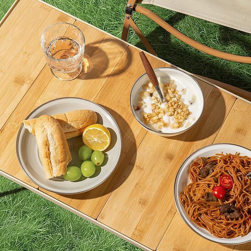 ALOCS Outdoor Enamel Dinnerware Set