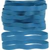 Rubber Bands Size#107 Heavy Duty Big Wide rubber band 30PCS Elastic Bands for Office Supply Trash Can File Folders Litter Box Rubber Bands (Blue)