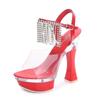 10365 Серия, босоножки на каблуке 14 см, платформе 4 см, платформе 14 см, летние непромокаемые нескользящие сексуальные универсальные сандалии с толстой подошвой, Прямая распродажа LFD