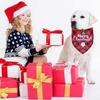 Santa Claus Dog Saliva Towel Adjustable Triangle Bandana Christmas Dog Scarf  New Year Costume