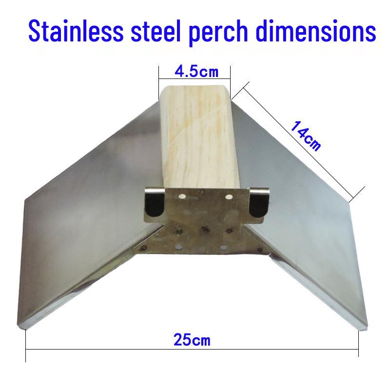 Жердочка для голубей из массива дерева и подставка для отдыха для спортивных почтовых голубей
