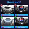 9,7" для Hyundai Tucson IX35 2009-2015 Автомобильный Радио Мультимедиа Навигация Беспроводной CarPlay 4G GPS Центральный Android Мультимедиа Экран