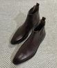 Joenshoe Lil Croker Chelsea Boots Burgundy
