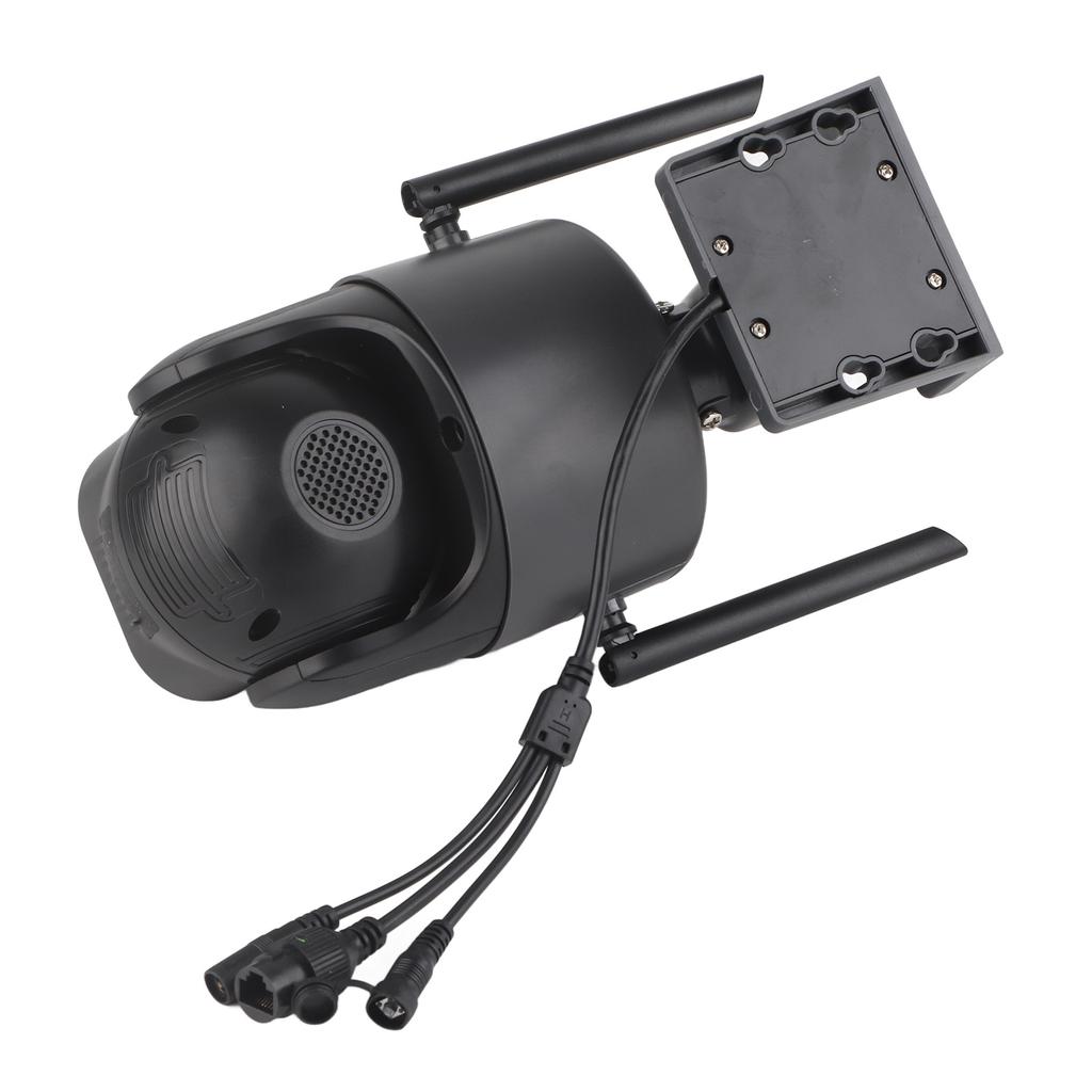 2MP WiFi Binocular Zoom Camera Wide Angle HD Automatic Tracking TF Card Storage Accurate Alarm