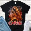 Унисекс футболка Carrie из мягкого хлопка, футболка с принтом фильма ужасов, Стивен Кинг
