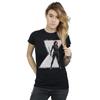 Marvel Womens/Ladies Black Widow Movie Natasha Logo Cotton T-Shirt