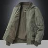 Men's American Retro Baseball Pilot Jacket - Autumn/Winter Casual Workwear Top