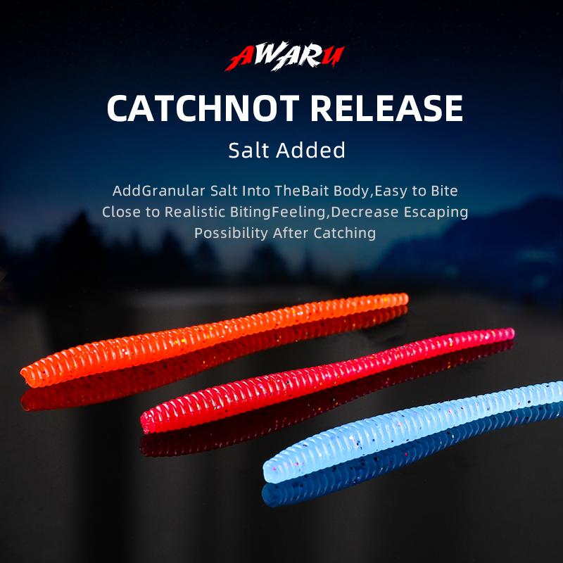 BEARKING Мягкие приманки Worm, 8 см, 1,12 г, 20 шт./пакет, искусственные силиконовые приманки для рыбалки, окуня, щуки, гольяна, приманки для плавания, отсадки, пластиковые приманки