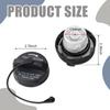 Fuel Tank Filler Gas Cap, Premium Oil Cap Replacement 52030377AB 5278632AG 52124512AA, Car Accessories Compatible with Most Cars, Trucks, SUVs and