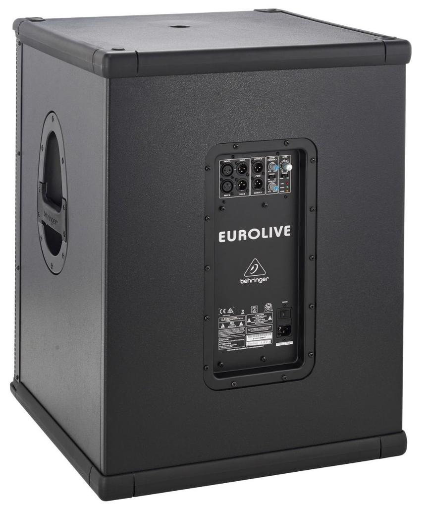 Behringer Активный сабвуфер Turbosound Woofer 3000 Вт Усилитель класса D B1800XP Черный 18"