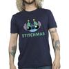 Disney Mens Lilo & Stitch Stitchmas Glasses T-Shirt
