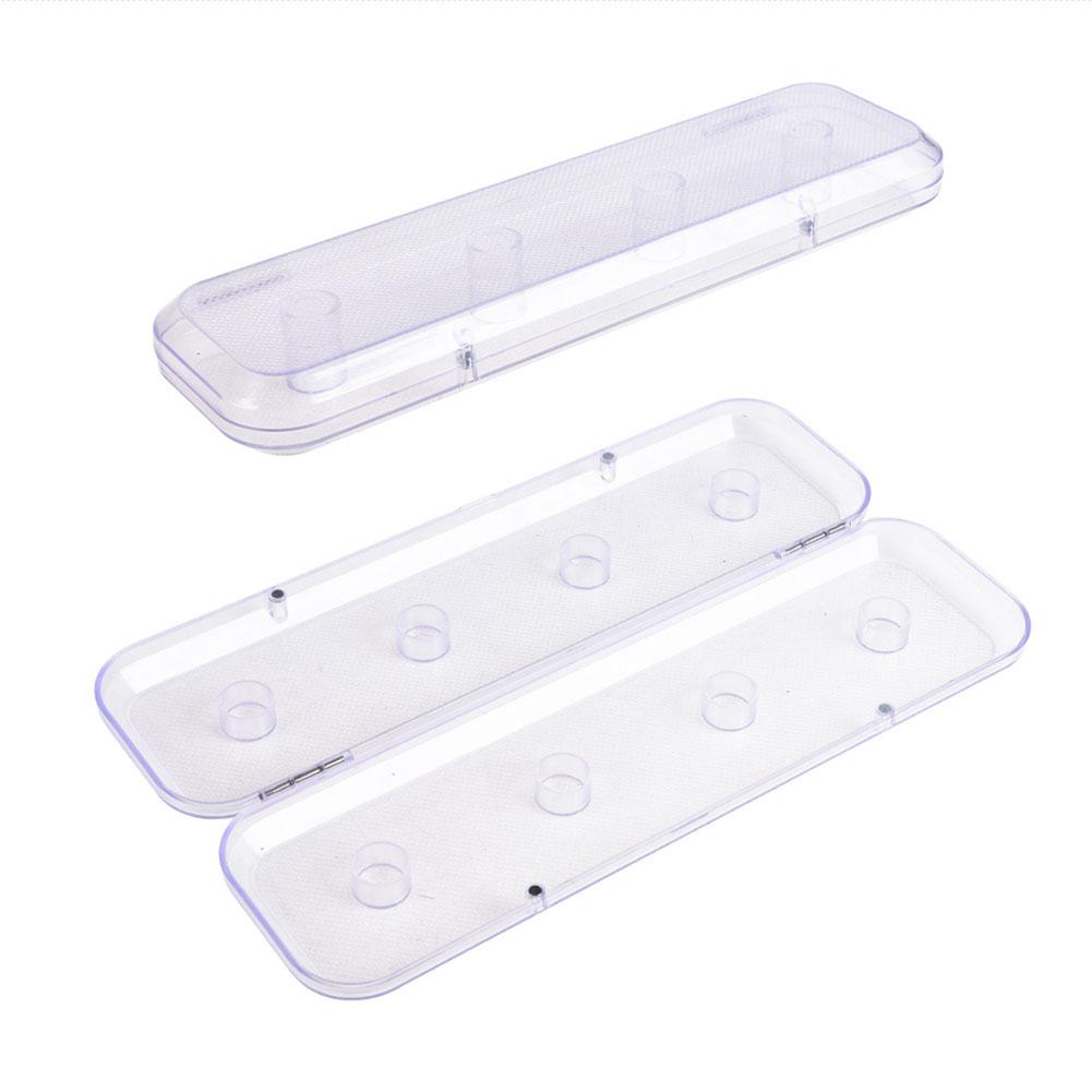 1 Box Silicone 6-axis 8-axis Fishing Box Spool Line Winding Board Portable Colorful Lightweight Rubber Main Shaft Coil Box