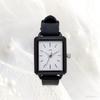 [Fieldwork] Women's Watch Analog Silicone Strap Rectangular Tango Black JN027-4