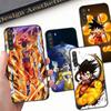 WD47 Dragon Ball Anime Black Sofe Case for Samsung Note 20 Lite S24 Ultra S23 A03 A05 A06 A11 A71 A15 A16 A13 A24 A25 A33 A52 A53 A50 M55 M35 Plus