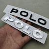 BSK1 For VOLKSWAGEN VW GTI 3D ABS Logo Polo Letters Badge Car Rear Trunk Emblem Sticker for Volkswagen VW Polo 4 5 6R 6C 6N 9N MK4 MK in2