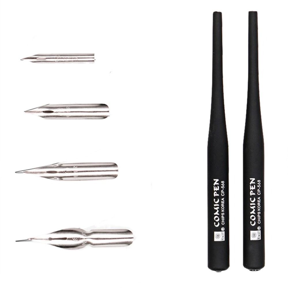 Перьевые ручки Набор для каллиграфии Перьевые ручки для рисования Комиксы Канцелярские принадлежности