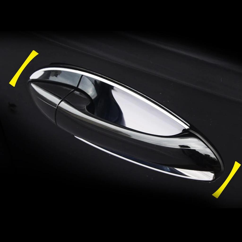 Автомобильная хромированная дверная ручка, чаша, накладка для Mercedes Benz GLK Class X204 GLK300 GLK350 C Class W204 2009 2010 2011 2012