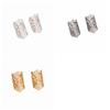 Minimalism Spider Web Ear Cuff Metal Stud Earrings Fashion Ear Buckle  Men