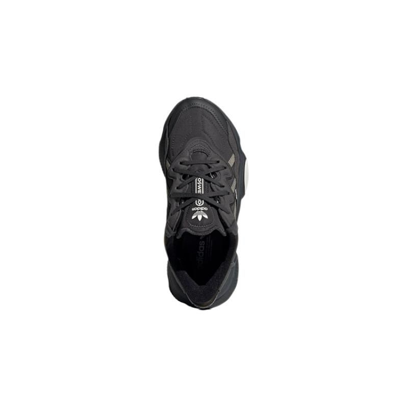 adidas Originals Ozweego Прочные низкие спортивные повседневные кроссовки Детские кроссовки Черно-серые H03126