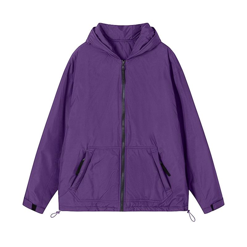 Свободная повседневная и утолщенная однотонная хлопковая куртка нейтрального цвета с хлопковой курткой для утепления, модный брендовый осенне-зимний новый стиль