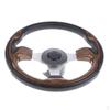 Рулевое колесо для морского судна, 13,6 дюйма, 320 мм, с коническим адаптером для ключей 3/4 дюйма, 3 спицы
