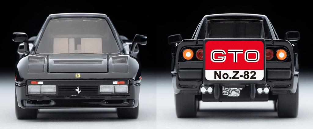 TOMYTEC Choro-Q Zero Z-82b Ferrari GTO Черный Готовое изделие