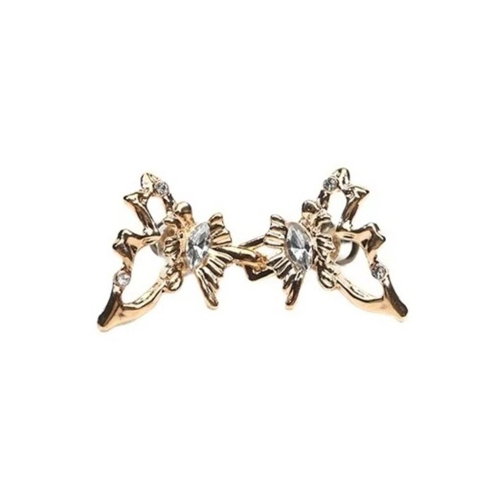 Five Pointed Star Jeans Buttons Butterfly Adjustable Pants Pins Fixed Waist Tightening Tool Safety Pins Dress Decoration