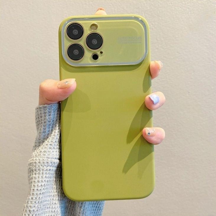 Силиконовый чехол для iPhone 15 ProMax - жидкий силиконовый чехол для iPhone с большим окном, устойчивый к падениям для Apple iPhone 15/14/13/12/11/XS