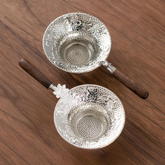 Чайный заварник с фильтром из мелкой сетки для рассыпного чая, элегантный дизайн рыбки, многоразовое ситечко для чая для чашки и чайника