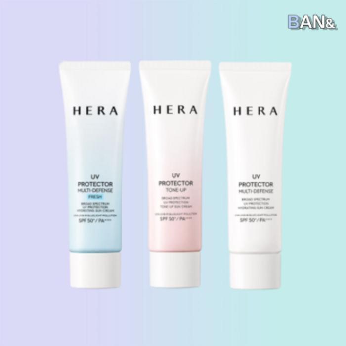 Hera Sunscreen UV Protector Fresh Tone-Up Multi-Defense (SPF50+) 50ML Duo Set (17503246)