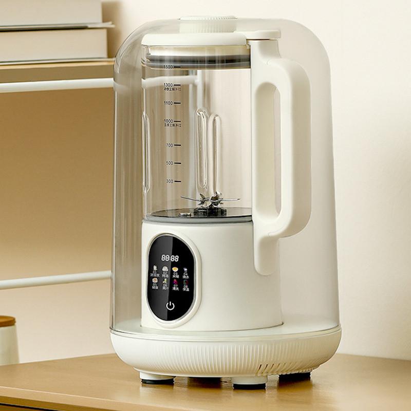 1500ML Large Capacity Electric Blender Household Intelligent Soybean Milk Machine Touch Screen Multi-function Cooking Machine