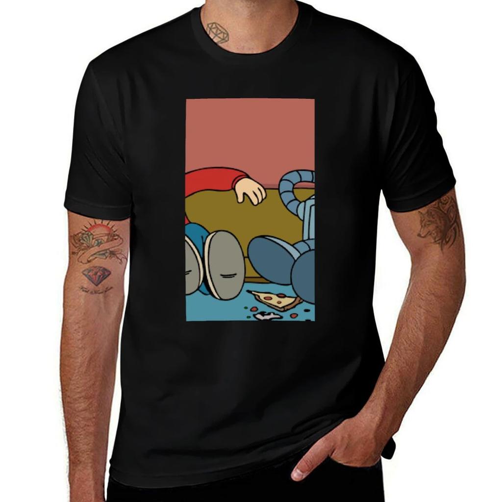 Futurama Bender Fry Tshirt Simple Trendy Casual Tshirt