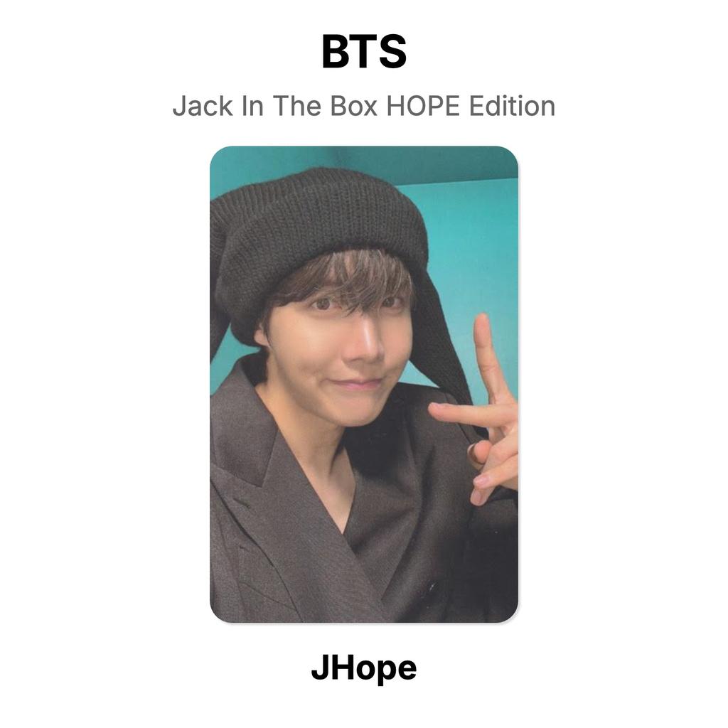 BTS Официальная фотокарточка Jack In The Box издание HOPE