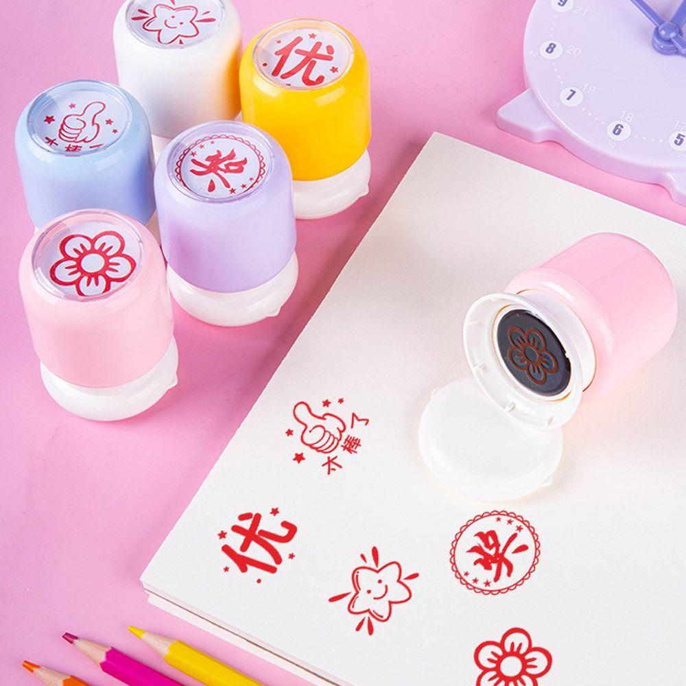 Сделай сам Образовательный штамп Декор фотоальбома Наградная печать Высококачественный штамп для комментариев Школа