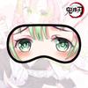 Anime Demon Slayer Eye Patch Kimetsu No Yaiba Kamado Tanjirou Cartoon Sleep Blindfold Shading Casual Eyes Mask Cosplay Props