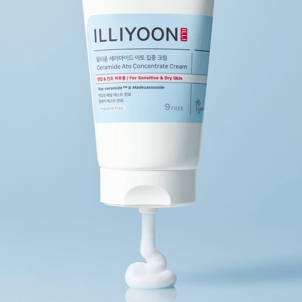 ILLIYOON Лосьон Ceramide Ato 350 мл*3+Концентрированный крем 230 мл