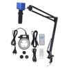 Digital Microscope Camera 1080P 24MP HD Industry Microscope Camera with 150X C Mount Lens and LED Ring Light EU Plug