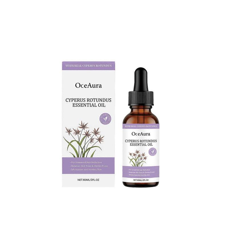 Natural Cyperus Rotundus Oil For Hair Removal, Reduces Unwanted Hair Growth, Moisturizes & Soothes The Skin, Suitable For All Skin Types