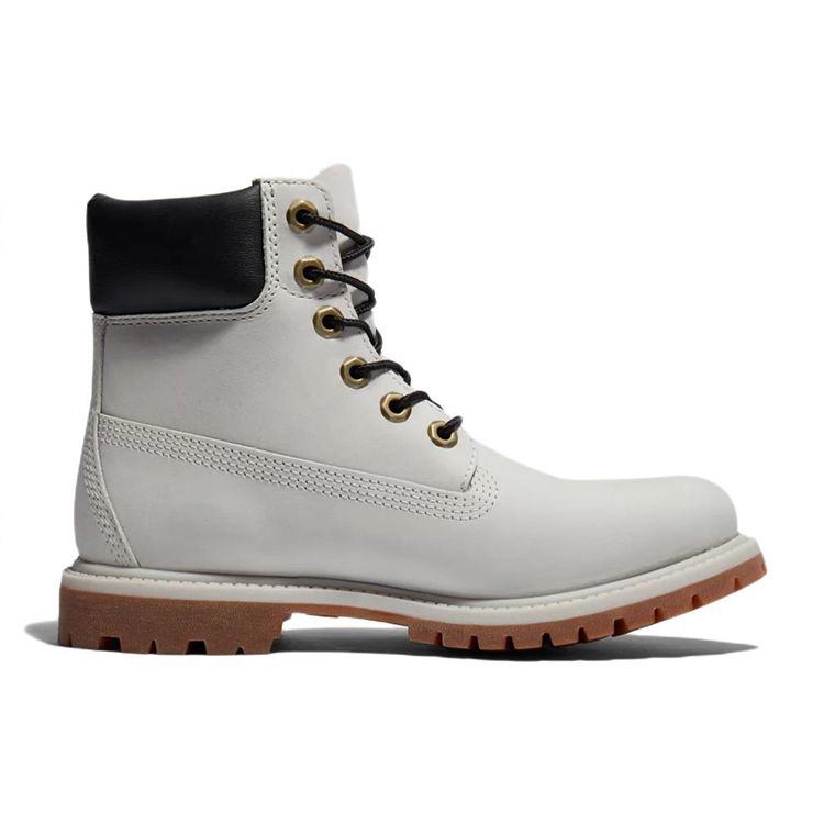 Timberland Премиум водонепроницаемые прочные короткие уличные ботинки женские ботинки серебристые A5SS3027