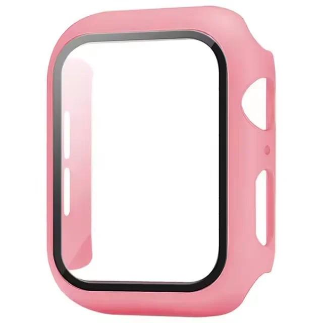 Стекло+Чехол Для Apple Watch 11/10 Чехол 46мм 42мм Ultra 3 2 49мм 44 45мм 41 40мм Защита Экрана Бампер iwatch series 9 8 7 5 SE