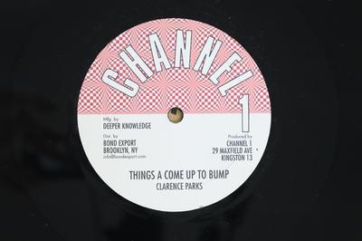 10-дюймовая пластинка CLARENCE PARKS - Things A Come Up To Bump DKR064 Channel One 2011 US Reggae, Ska & Dub Used
