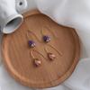 Ретро-серьги-тюльпаны, французские нежные серьги в стиле меньшинств, весенние серьги для милой девушки
