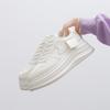 2025 весна белые туфли новая корейская версия ins женские студенческие туфли для увеличения роста на платформе спортивные туфли для доски повседневная обувь женская HB802