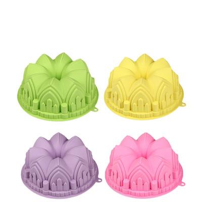 Форма для торта с короной, большой замок, силиконовая форма для торта, DIY Корона, кухонная форма для выпечки