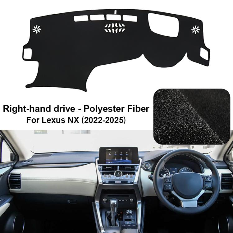Custom Fit Car Dashboard Cover Pad for Lexus NX 2022-2025 Anti-UV Sunshade Protector Non-Slip Dash Mat Interior Accessories