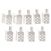 10Pcs Heat High Quality Electric Floor Heating Film Clips Connection Clamps