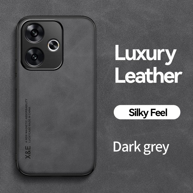 Для Xiaomi Poco F6 5G Чехол Силиконовый Противоударный Кожаный Магнитный Чехол для Телефона Для PocoF6 Pocco Poxo Poko Little F 6 F6 6F 5G Чехол